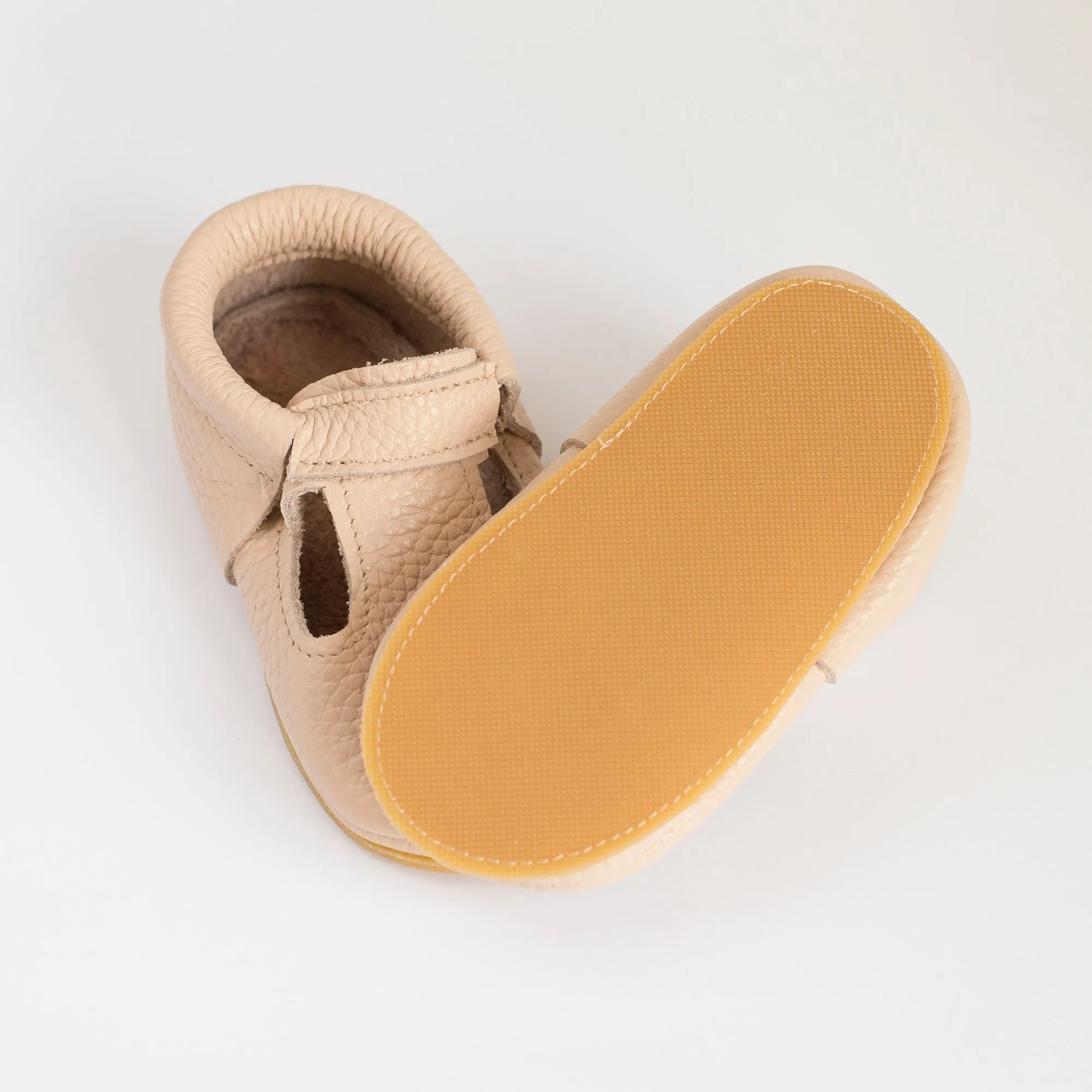 T-strap diamond baby walking shoes