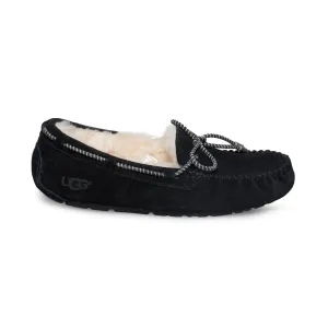 UGG Dakota Swirl Black Slippers