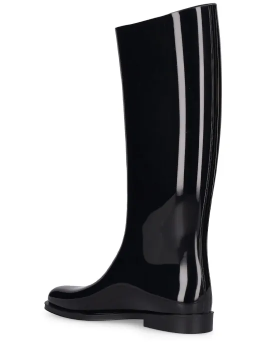 Valentino Garavani   20mm Vlogo PVC tall boots 