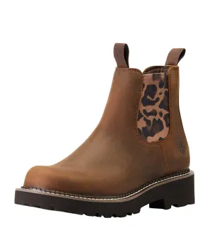 Women's Ariat Fatbaby Twin Gore Leopard Boot