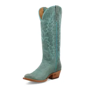 Women's Black Star Sierra Dusty Turquoise Boot